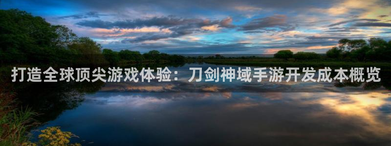 摩根娱乐首页：打造全球顶尖游戏体验：刀剑神域手游开发成本概览